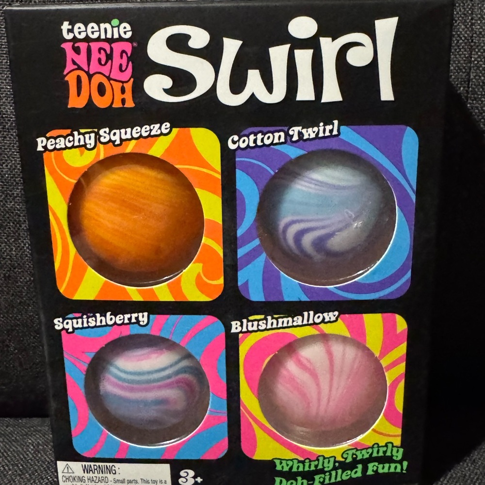 NeeDoh Swirl 4 Pack